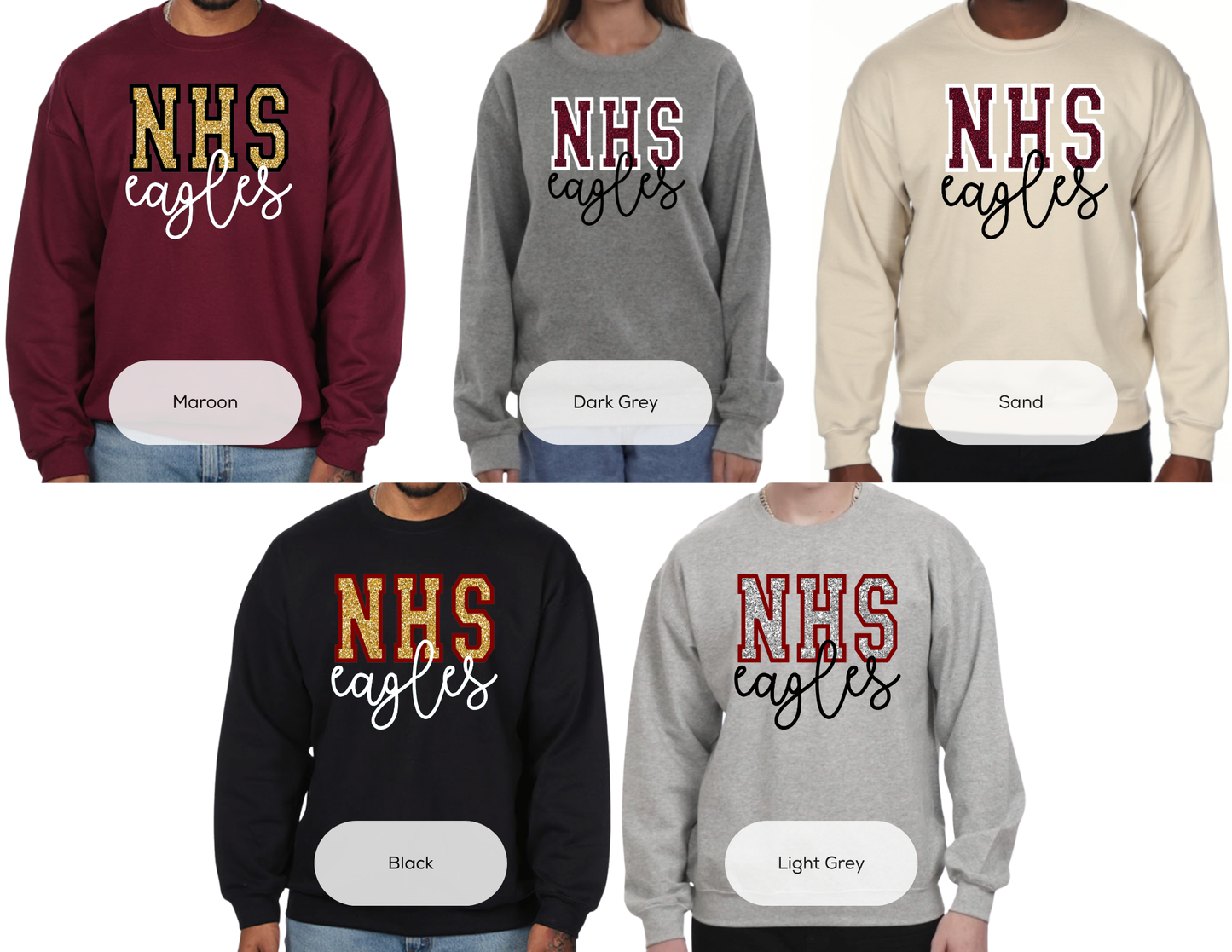 NHS Eagles Applique Sweatshirt