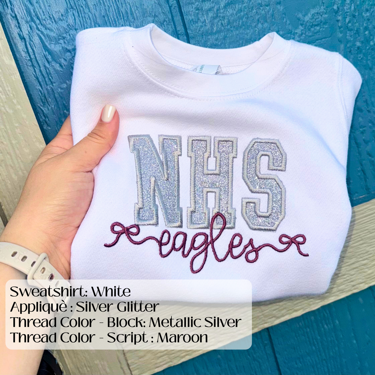 Custom Appliqué Sweatshirt