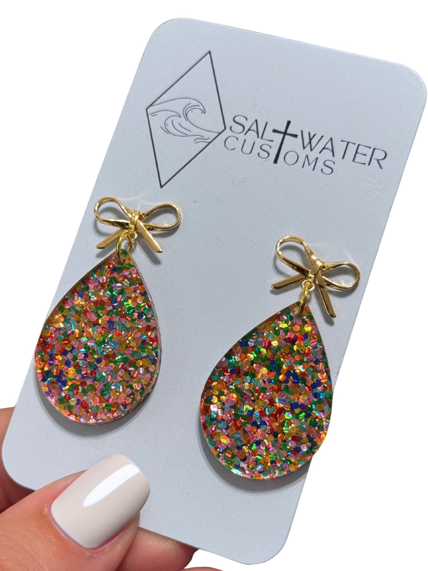 Carnival Glitter Earrings