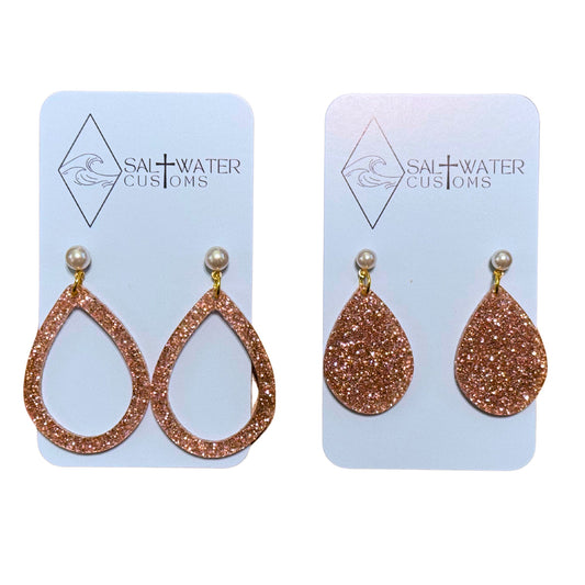 Rose Gold Earrings