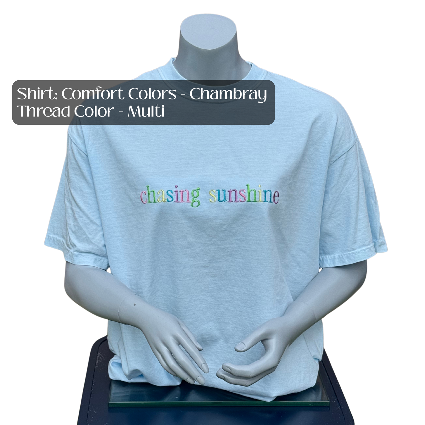 Custom Embroidered T-Shirts