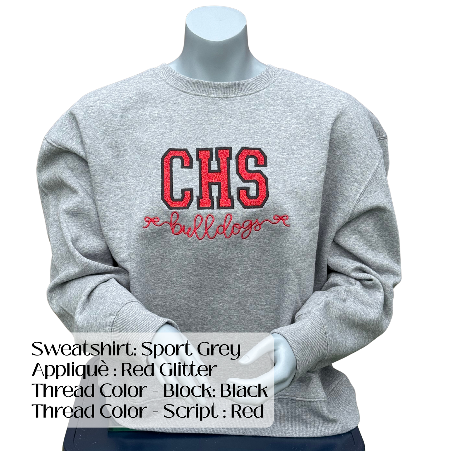 Custom Appliqué Sweatshirt