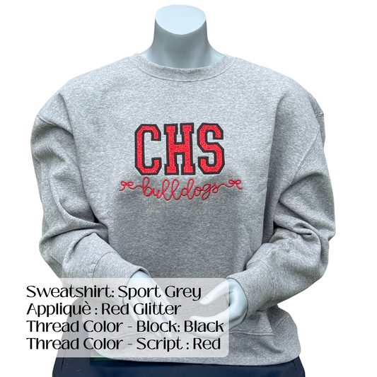 Custom Appliqué Sweatshirt