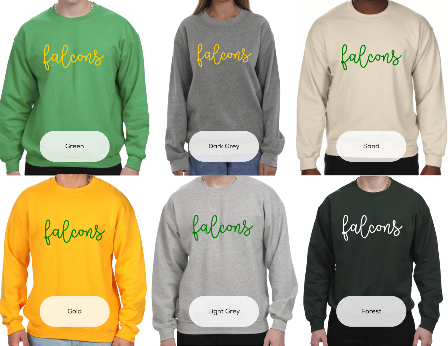 Falcons Script Sweatshirt