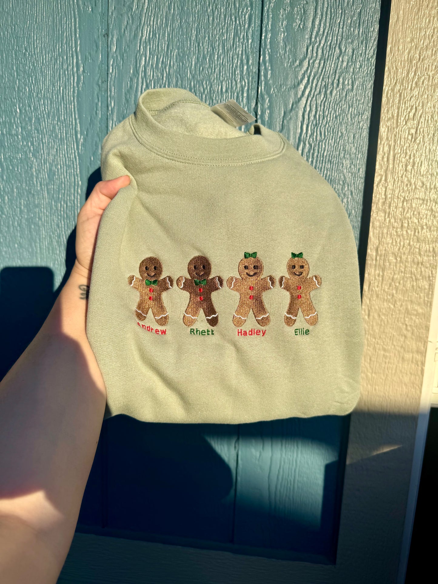 Gingerbread Sweatshirts