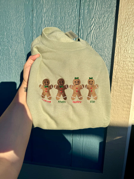 Gingerbread Sweatshirts