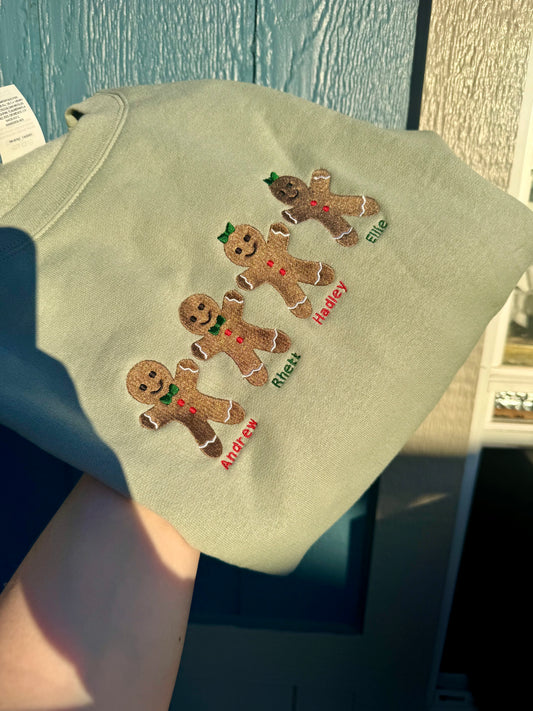 Gingerbread Sweatshirts