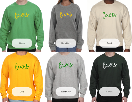 Lewis Script Sweatshirt