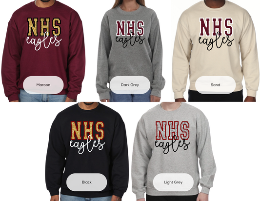 NHS Eagles Applique Sweatshirt