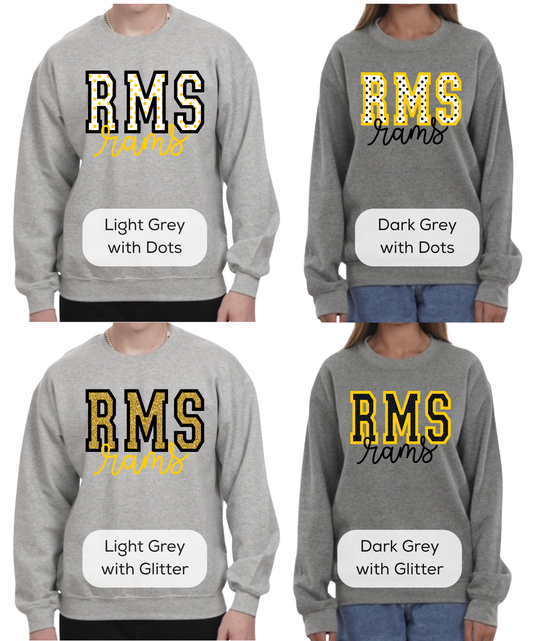 RMS Rams Applique Sweatshirt