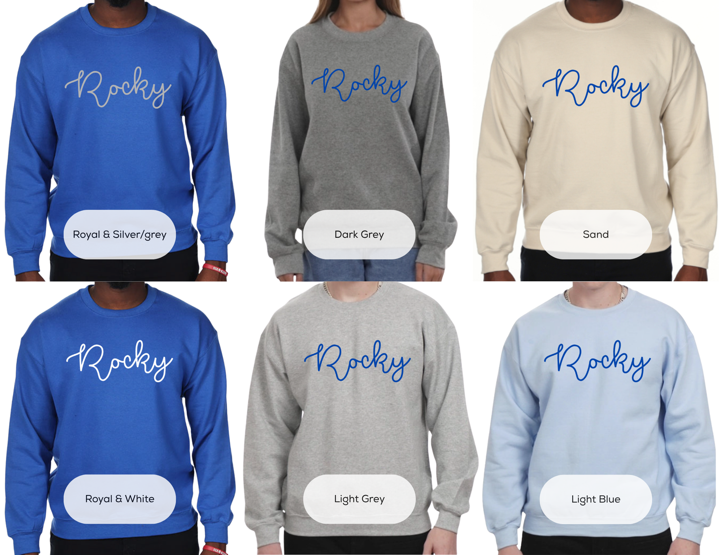 Rocky Script Sweatshirt